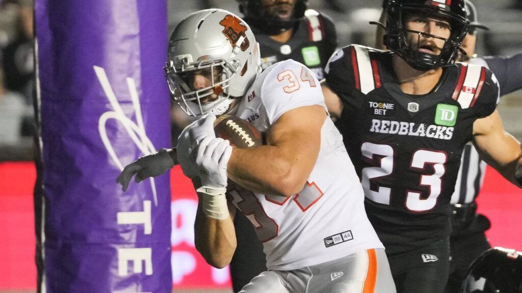 BC Lions' Horvath Shines with Three Touchdowns in Dominant Win Over Redblacks