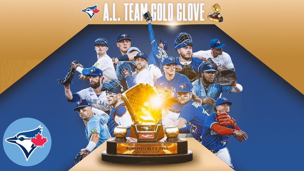 Blue Jays lead MLB with five Gold Glove finalists
