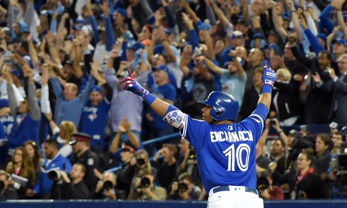 Blue Jays mark 10th anniversary of Edwin Encarnacion's wild-card walk-off