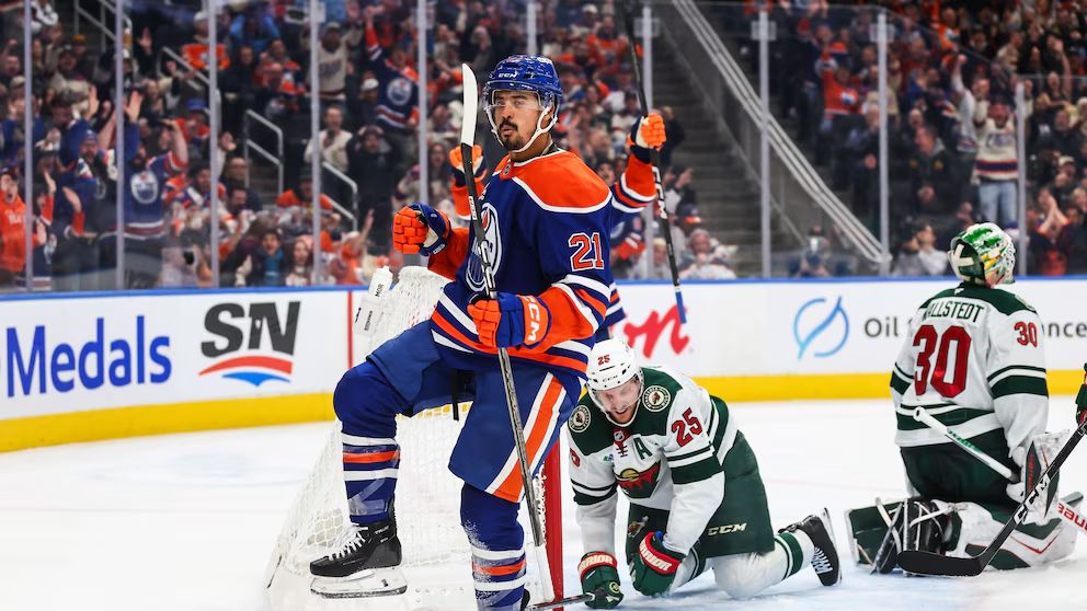 Bouchard scores overtime winner on birthday as Oilers edge Wild