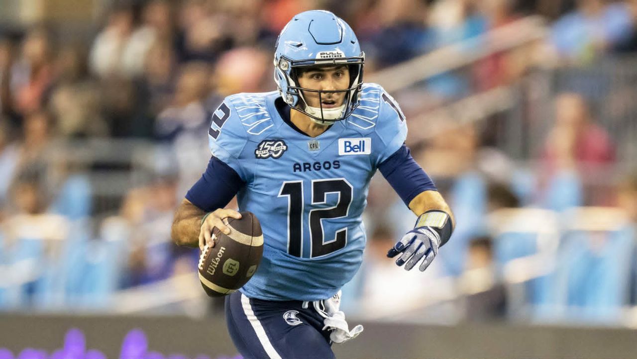 Chad Kelly questionable for Argos' key game against Lions