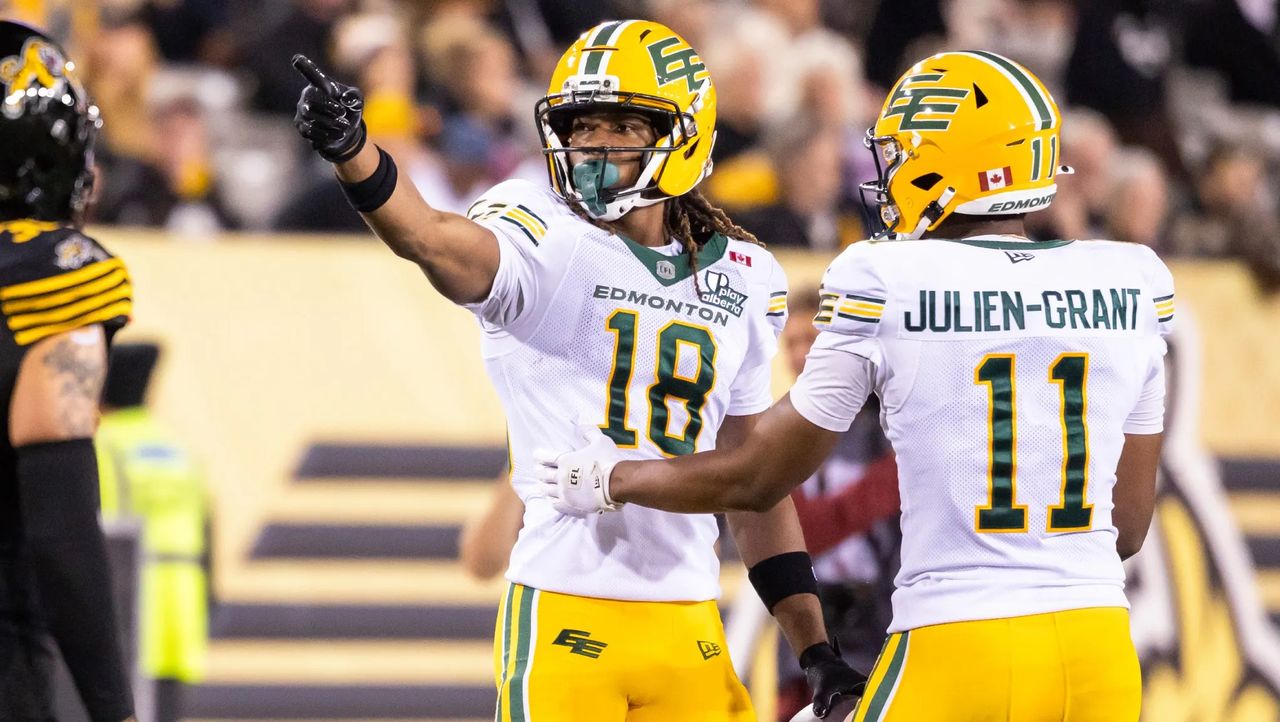 Edmonton Elks clinch home playoff game with 27-12 win over Tiger-Cats