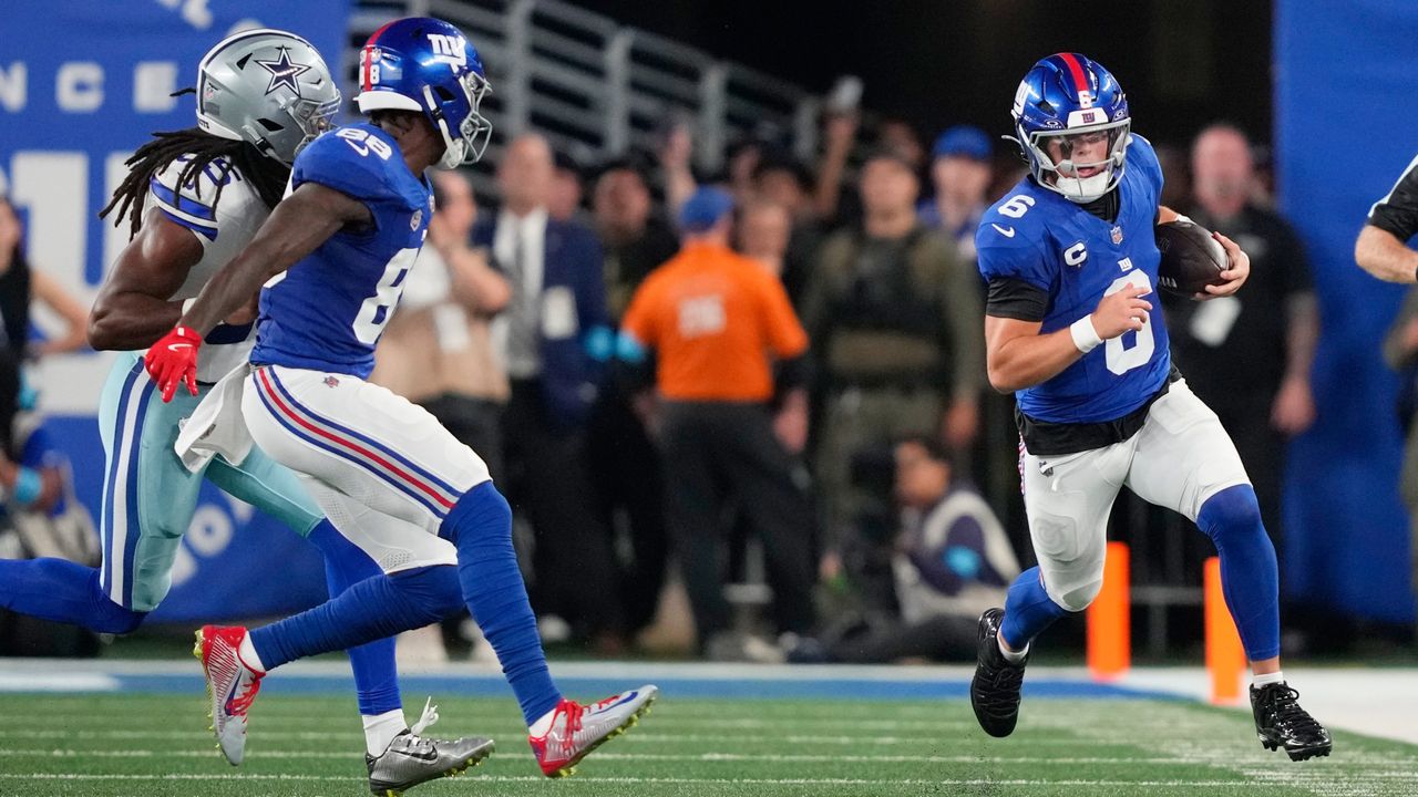 Giants offense shines in 28-20 season-opening win over Cowboys under Harbaugh