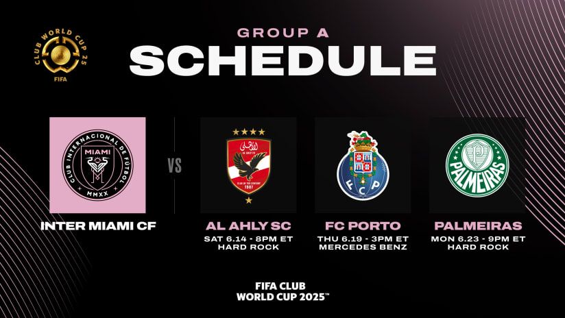 MLS releases 2026 schedule featuring World Cup pause and new Miami stadium