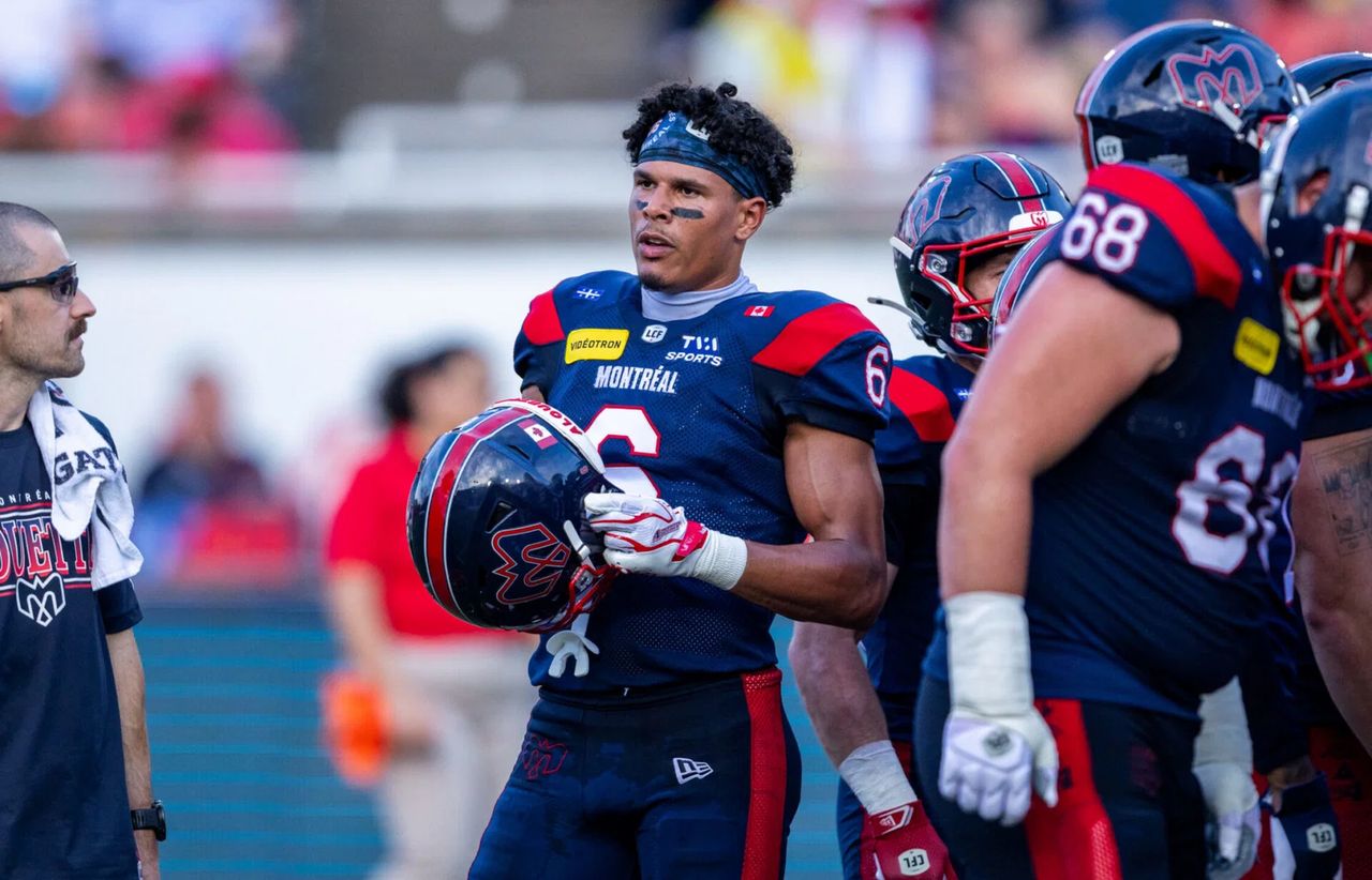 Montreal's Tyson Philpot nears 57-year-old Canadian receiving record