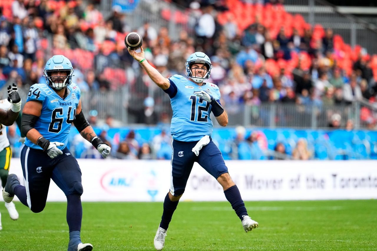Nick Arbuckle to start for Argonauts as Chad Kelly ruled out with hand injury