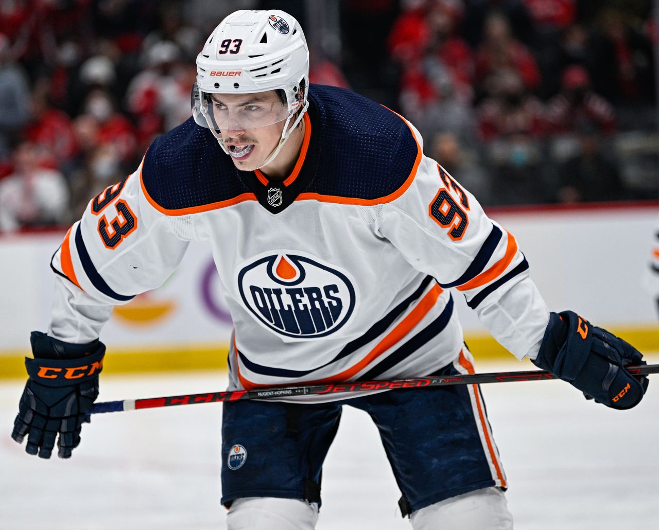 Oilers' Nugent-Hopkins out for season opener with lower-body injury