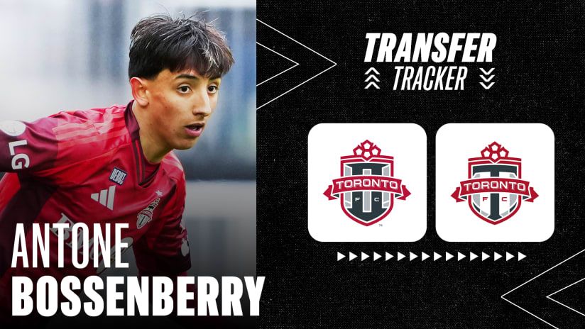 Toronto FC signs teenage homegrown midfielder Antone Bossenberry Romero