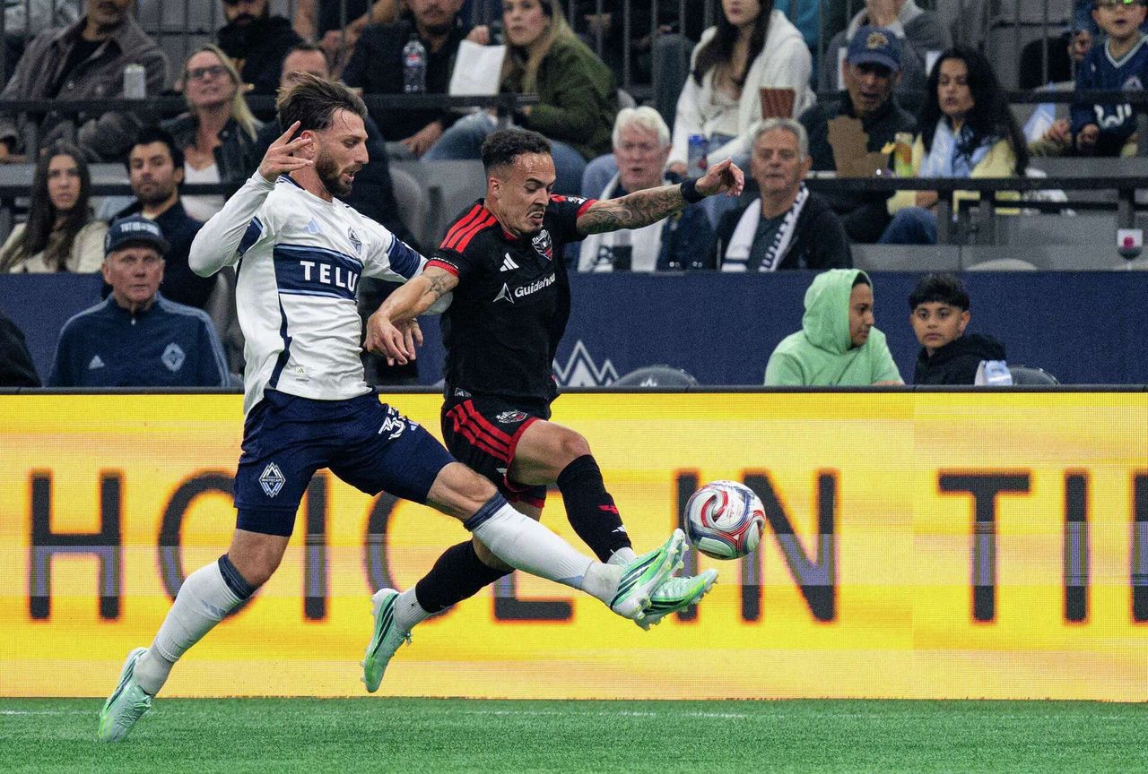 Whitecaps settle for draw with D.C. United after defensive lapses