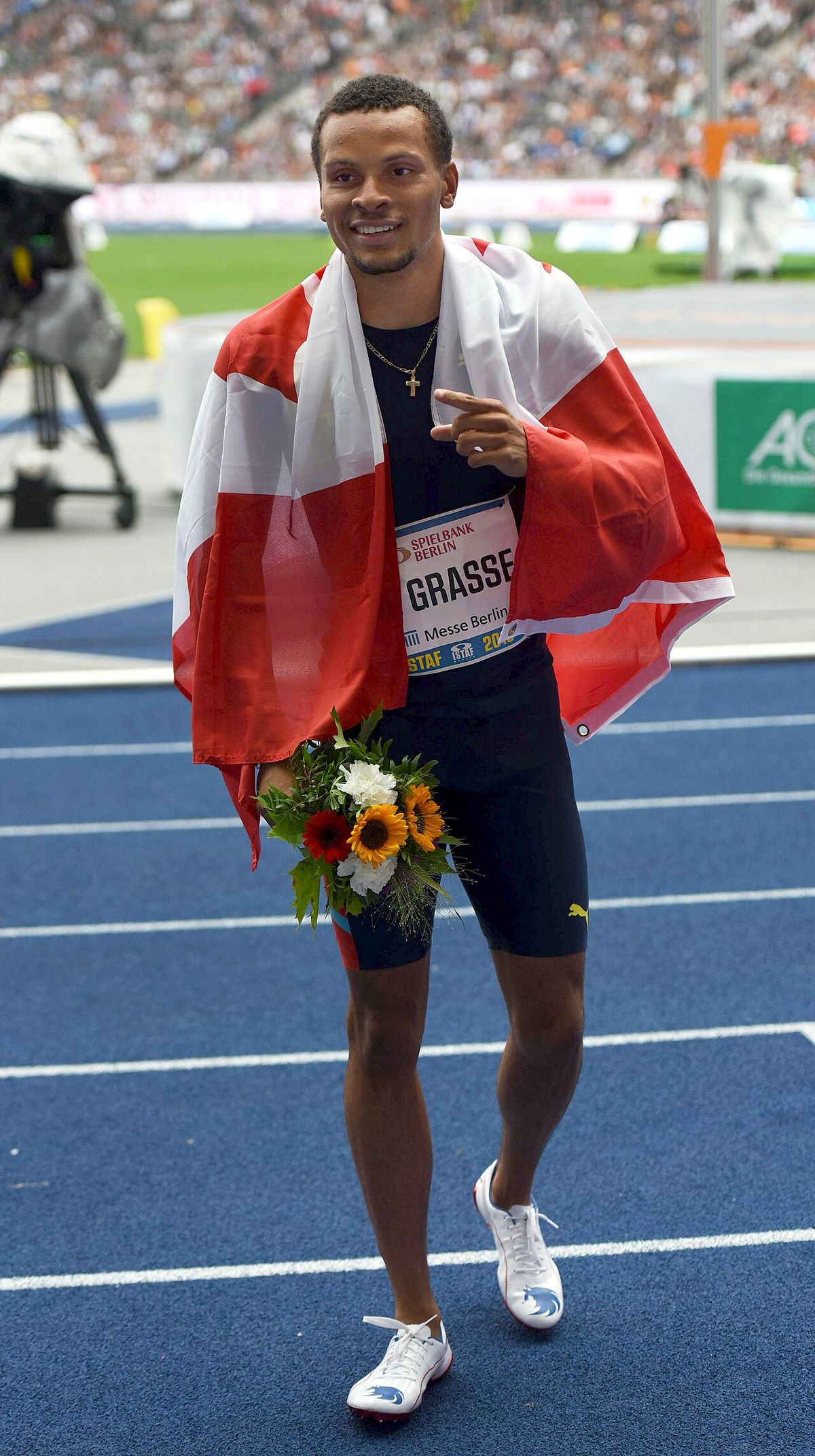 100 m men at the ISTAF 2019 on 1 September 2019 in Berlin, Germany.