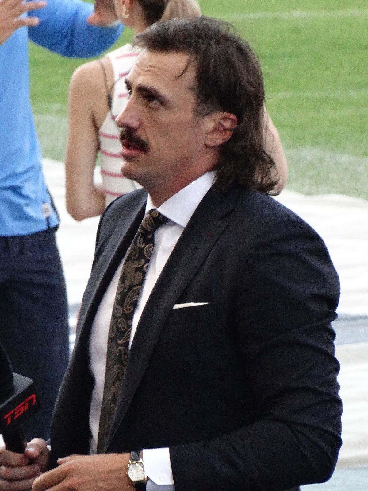 Luke Willson, broadcaster for TSN.