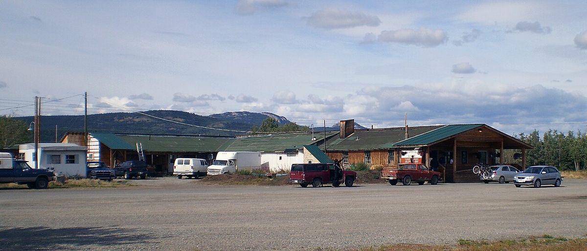 Braeburn Lodge, Yukon Territory, seen in August 2009.