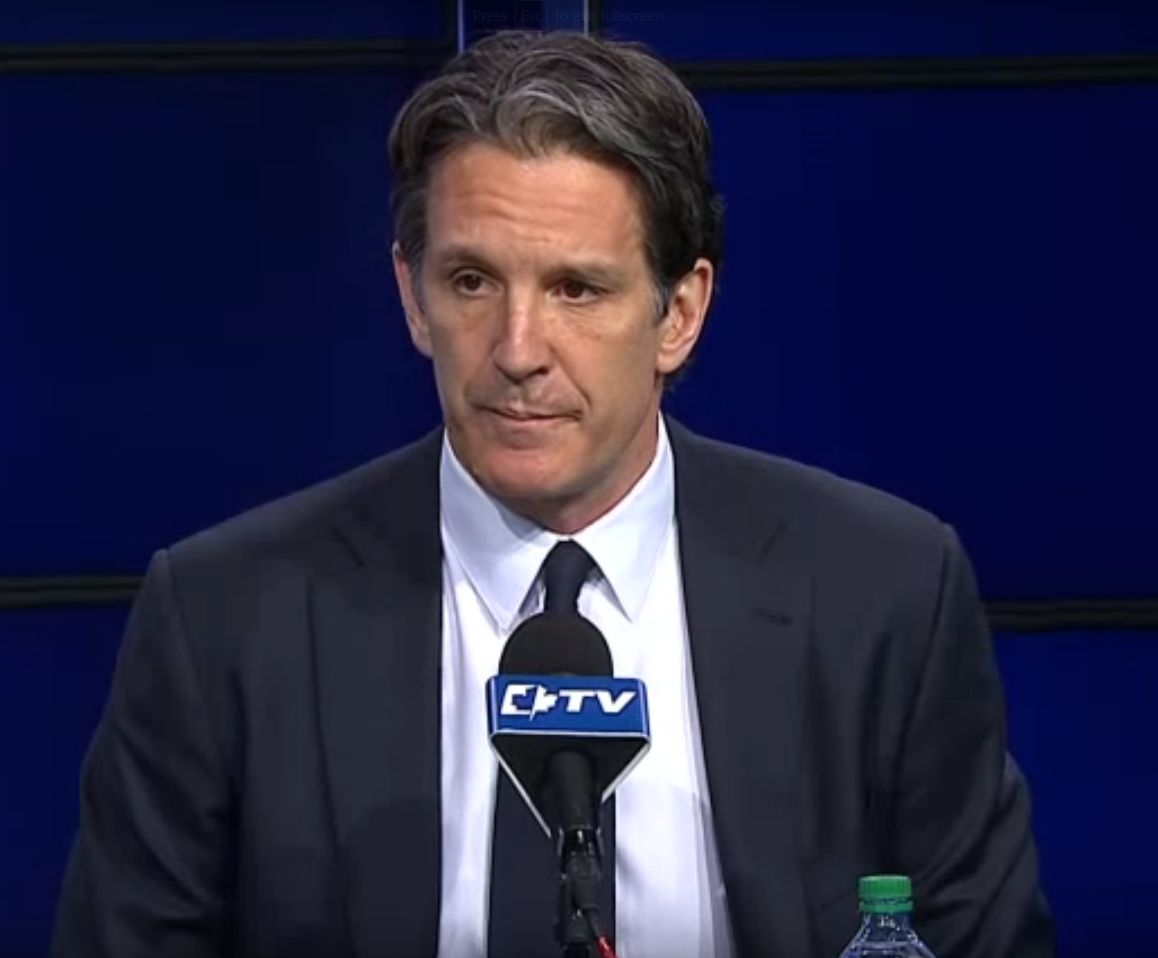 Shanahan with Leafs in 2015