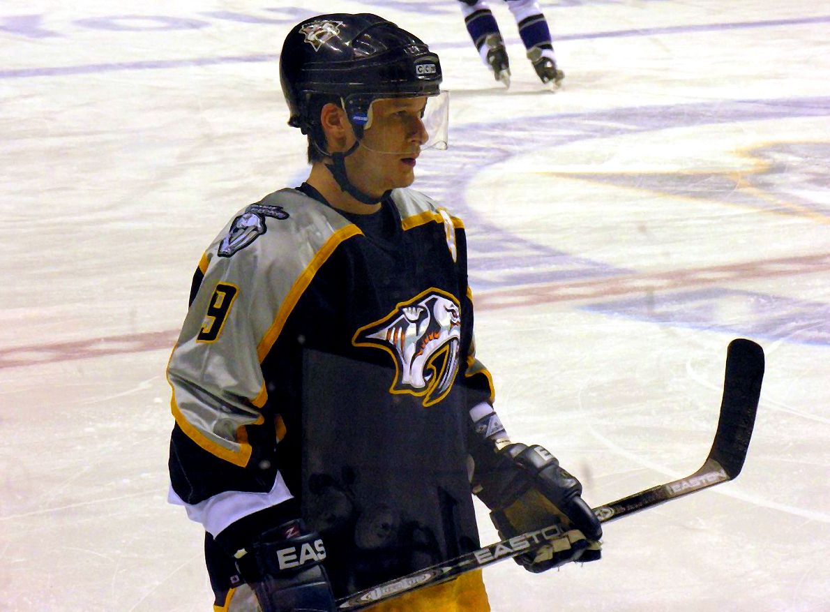 Paul Kariya, ice hockey player of the Nashville Predators
