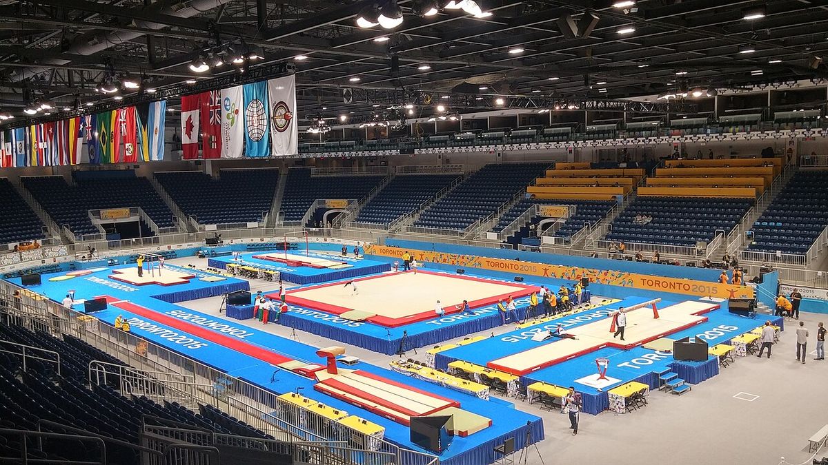 Toronto Coliseum during the 2015 Pan American Games on July 15.