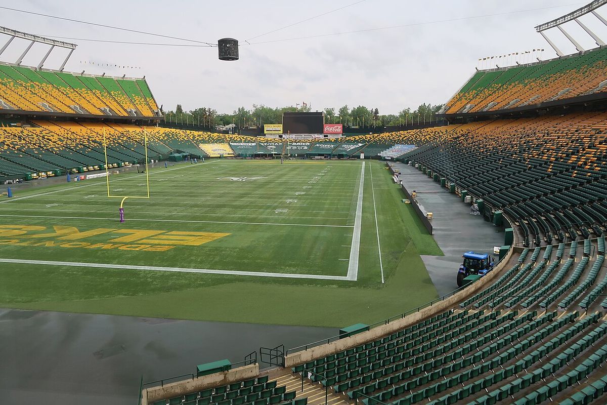 View of Commonwealth Stadium (Edmonton Elks)