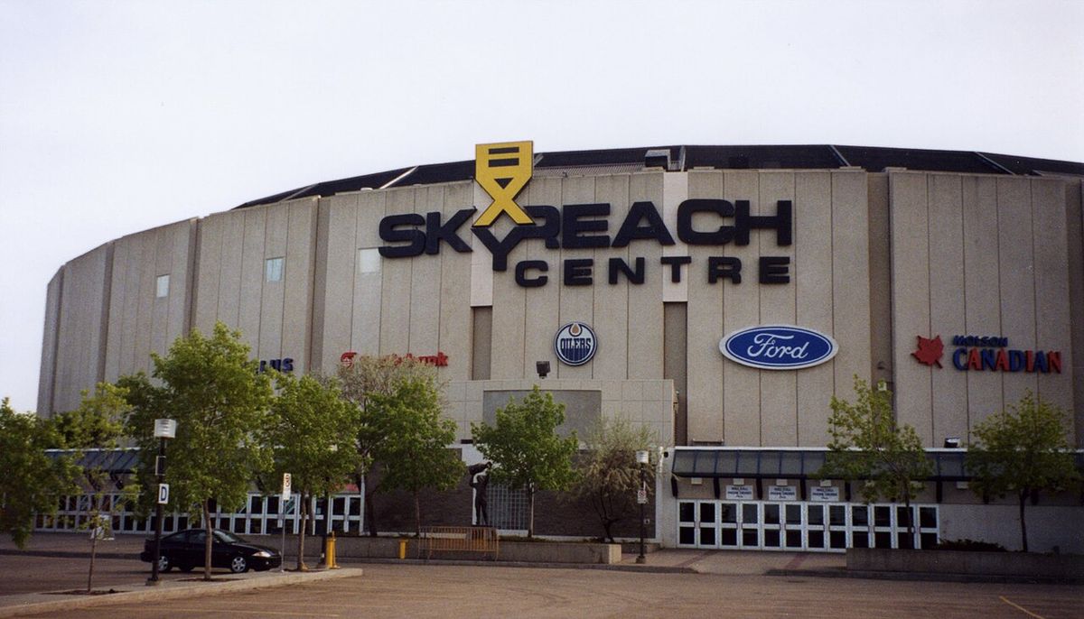 Skyreach Centre (now Rexall Place) is home to the NHL's Edmonton Oilers.