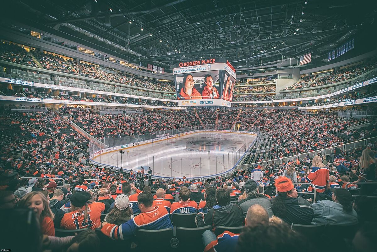 Edmonton Oilers 2017 Playoff Scene