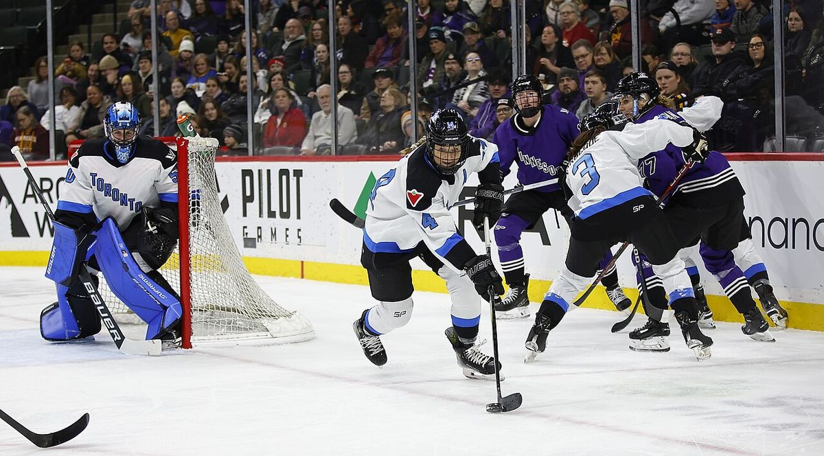 Minnesota vs Toronto, on January 10th 2024 at Xcel Arena in St. Paul, Minnesota (photo credit John McClellan)