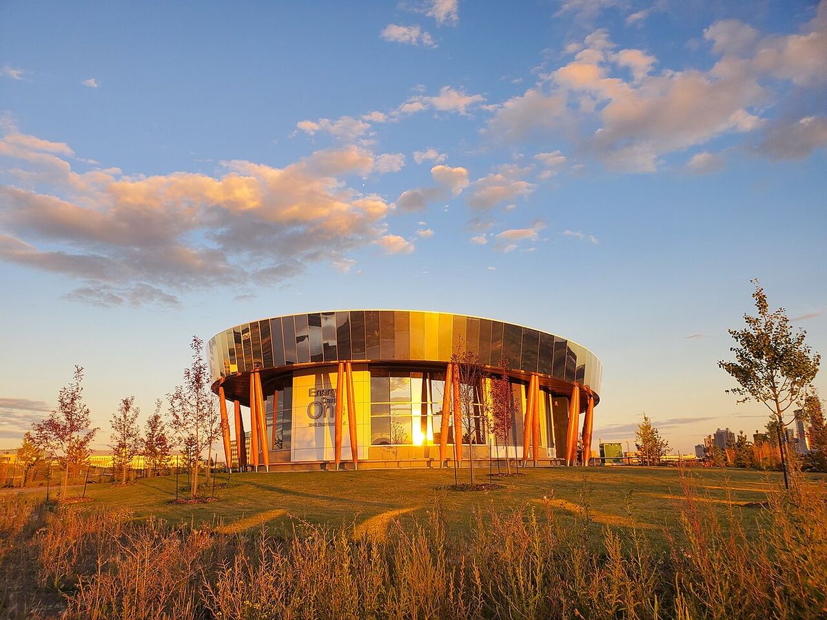 Energy Centre One, a district energy sharing system, in phase one of Blatchford, Edmonton